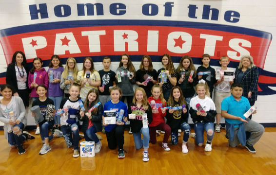 Prairiland Students give to Texas Dream Center